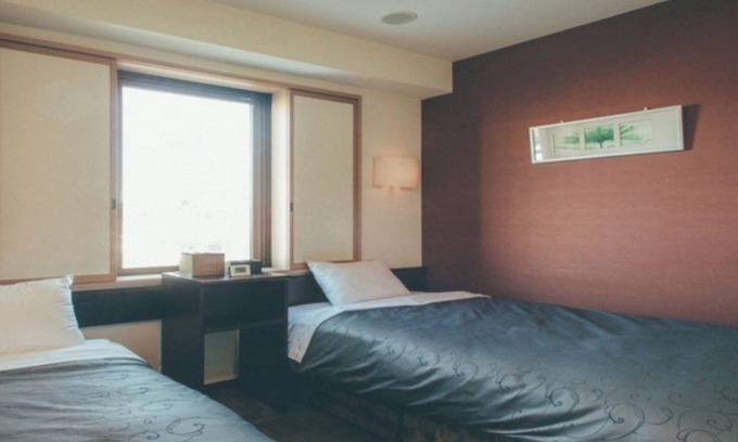 Kikugawa Hotel | NonsmokingEconomy twin roomBreakfast included / Kikugawa Shizuoka