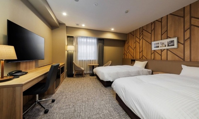 Soma Hotel | NonsmokingTwin 2 single beds Room only plan / Soma Fukushima