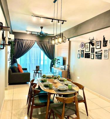 Taman Mount Austin Apartamento | Nordic Industrial Style Austin Height 5-8pax