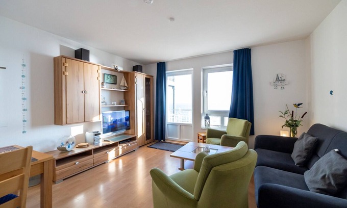 Wyk auf Foehr Apartamento | Nordland Appartments - Apartment Amrum - Directly by the sea, you can't get any closer!