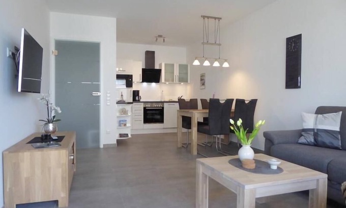 Dangast Apartamento | Nordsee Park Dangast, apartamento Deichperle OG con logia (55 m²)