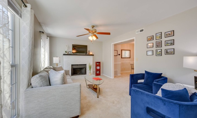 Macon Casa | North Macon Townhome w/ Deck < 8 Mi to Downtown!