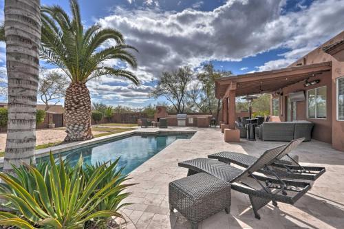 Desert Hills Casa | North Phoenix Desert Gem with Yard and Hot Tub!