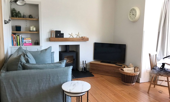 Earlsferry Cabaña | ** Nuevo listado ** en Elie. Apartamento a 1 minuto andando de la playa.