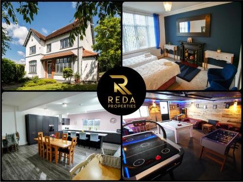 Hampton-in-Arden Casa | Northfield Cottage, Games & Arcade Room, Dog Friendly HS2, NEC, BHX, M42, Family Gatherings, Contractors