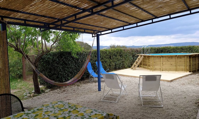 Noto Casa | Noto.Borgo Vendicari 1 with an esclusive little pool