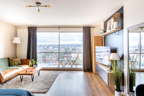 Mulhouse Apartamento | Nouveau, Vue incroyable, terrasse & confort