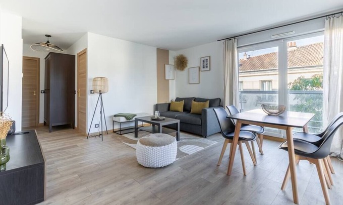 Gambetta Apartamento | New apartment in Courbevoie/La Défense-1BR/4P