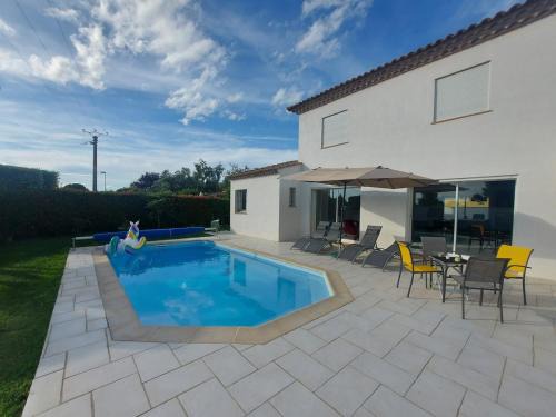 Valergues Apartamento | nouvelle appartement T2 mezzanine et piscine