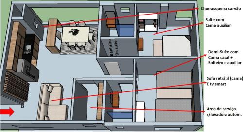 Andorinha Apartamento | Novo Lar 3 Perola do Atlantico