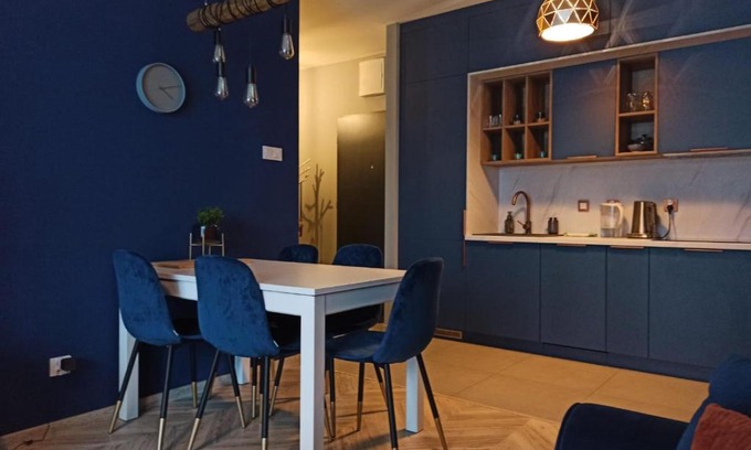 Baluty Apartamento | Nowoczesny Apartament przy Manufakturze z parkingiem podziemnym i klimatyzacją