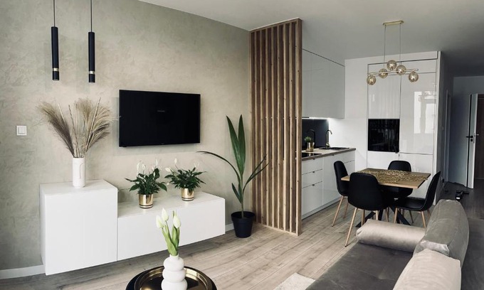 Gdansk Apartamento | Nowoczesny apartament z garażem Morelova
