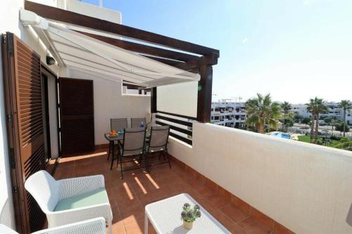 Mar de Pulpi Apartamento | Nuestra Casa apartamento con terraza azotea y piscina compartida