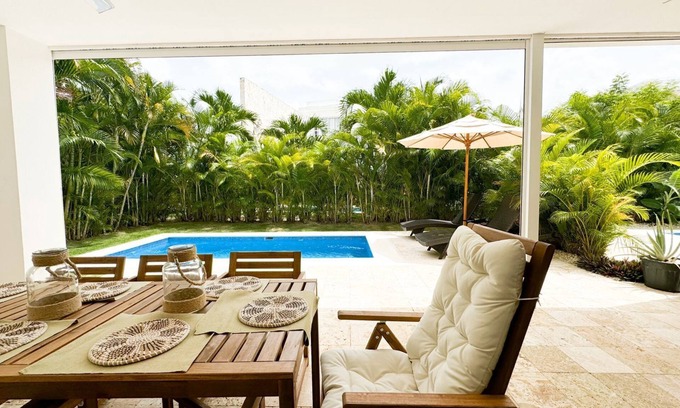 El Soco Casa | Playa Nueva Romana 3Bd+10px+pool+golf+tenis+Beach