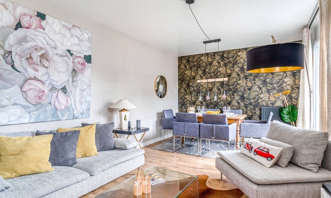 Hauts-Paves - Saint-Felix Apartamento | Nymphéa – Élégant duplex avec balcon, à deux pas du centre de Nantes