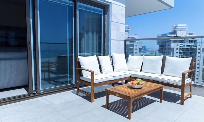 Rishon LeTsiyon Apartamento | O&O Group - SeaFront Luxurious 3 BR Apartment