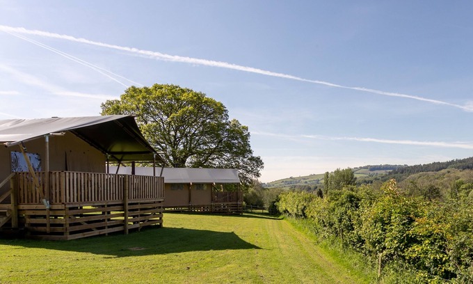 Tiverton Cabina | Oak Safari Tent, the perfect family and dog friendly glamping site, Devon