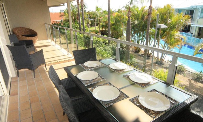Salamander Bay Apartamento | Oaks Pacific Blue 339 Huge Resort Lagoon Pool