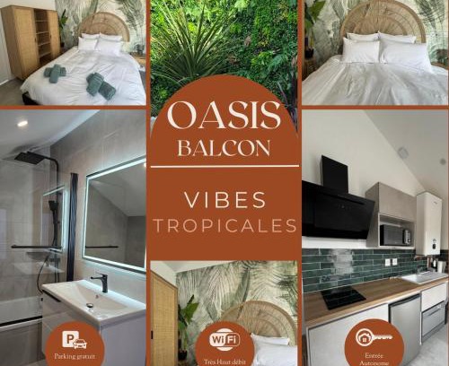 Perols Apartamento | Oasis Balcon Vibes Tropicales Arena Parc Expo Clim