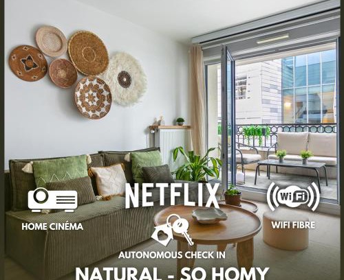 Saint-Ouen Apartamento | Oasis Lumineux by So Homy - 2 Bed Room - 8 PAX