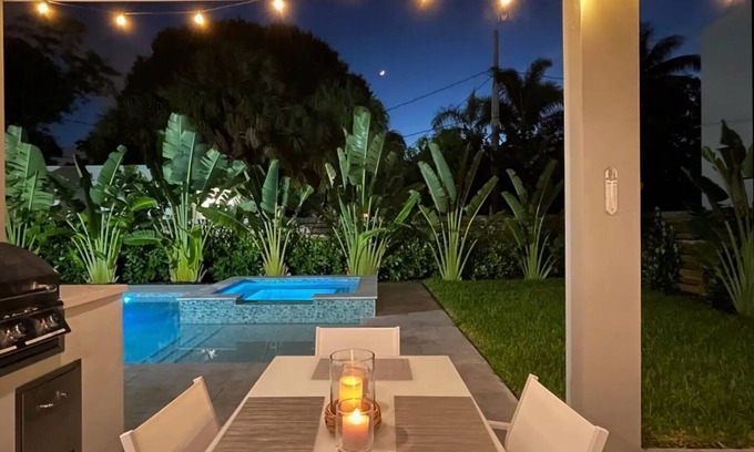 Tarpon River Casa | NEW! Private Designer Retreat With Free Heated Pool and Spa!