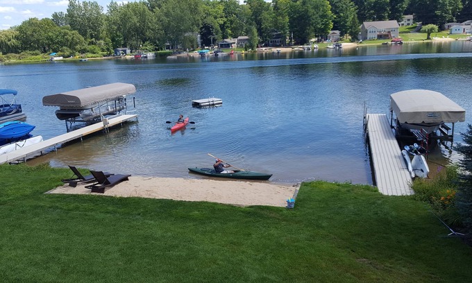 Lowell Casa | Oasis en el lago Murray ~ Minutos de Grand Rapids ~ Kayaks / Paddleboards / Pesca