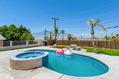 Desert Hot Springs Casa | Oasis tranquil home Retreat Private Pool, Spa, and BBQ