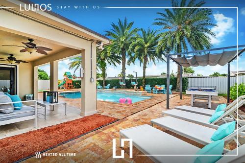 Carol City Casa | Oasis with Pool Spa Games 5BR L21