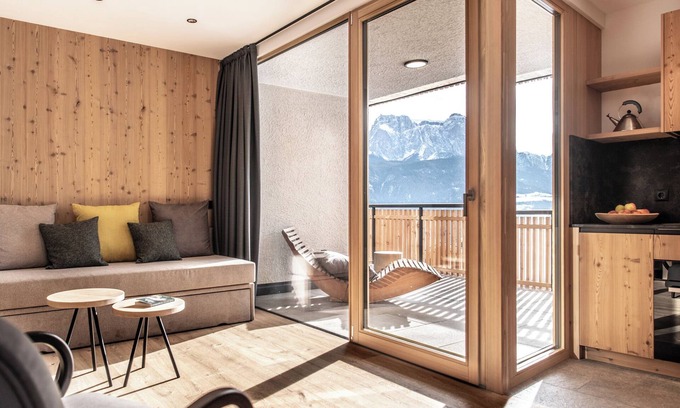 Barbiano Apartamento | Oberfallerhof 'Apartamento Oi' con vistas a la montaña, jardín y Wi-Fi