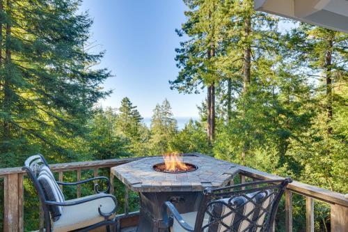 Gualala Casa | Ocean and Redwoods Views Coastal NorCal Sanctuary