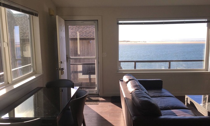 Netarts Condominio | Vista al mar y a la bahía, acceso privado a la playa, moderno