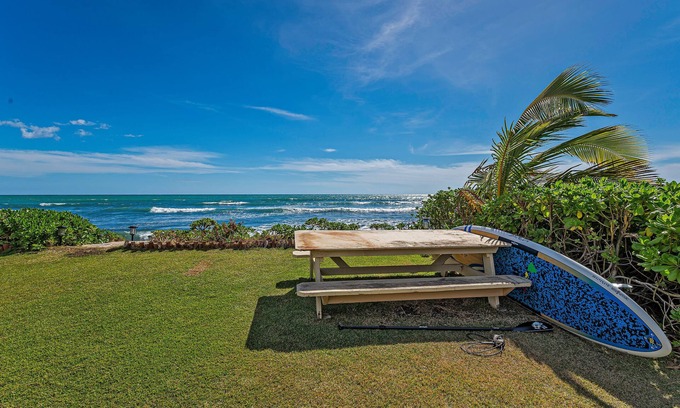 Ewa Casa | Ocean-Beach Front Family Dream Vacation Ewa Beach Home w/Full Beach Access