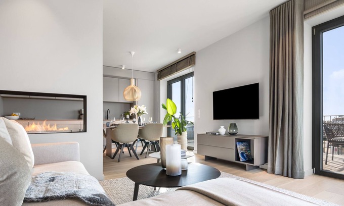 List Apartamento | Ocean Breeze Suite - Sea View, Wellness, Ethanol Fireplace, Infrared Cabin