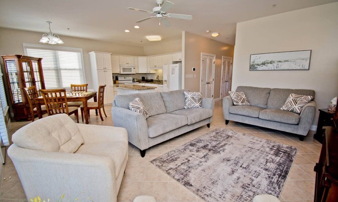 Indian Beach Condominio | Ocean Club P104, Soundfront Condo in Indian Beach, NC!