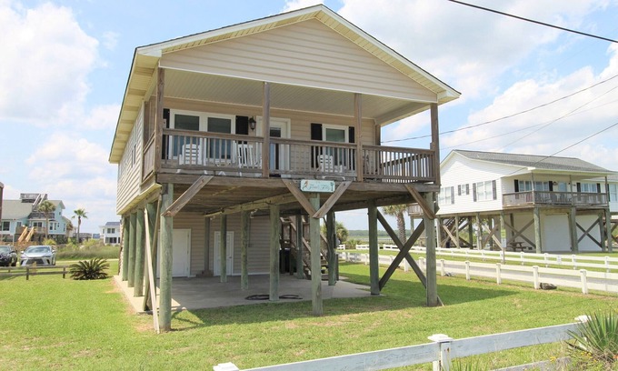 Folly Beach Casa | Foose's Folly ~ Otro de Follys, el mejor frente al mar en el lavado