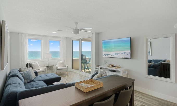 North West Florida Apartamento | Ocean Front Oasis 4 bedroom 2.5 bathroom unobstructed gulf view condo