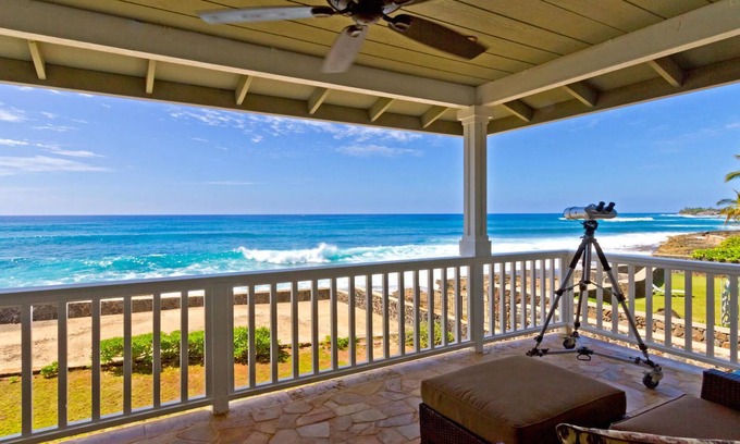 Makaha Casa | Paraíso frente al mar en el paraíso