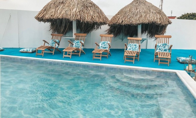 Pos Chiquito Apartamento | Ocean Front Property - Villa 3 Aruba with Hot Tub