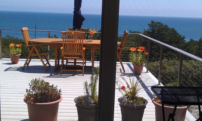 South Wellfleet Cabaña | 2 semanas disponibles. Encantadora casa de campo de 4 estaciones frente al mar con vista panorámica del Atlántico