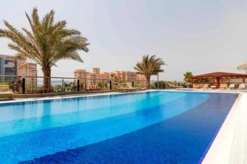 Al Sufouh 2 Apartamento | Ocean Heights - Spacious 1 Bedroom with Sea View & Free Parking