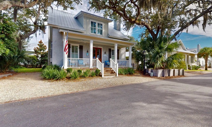 Jekyll Island Casa | OCEAN HUES @ OCEAN OAKS 4 dormitorios, 3. 5 baños
