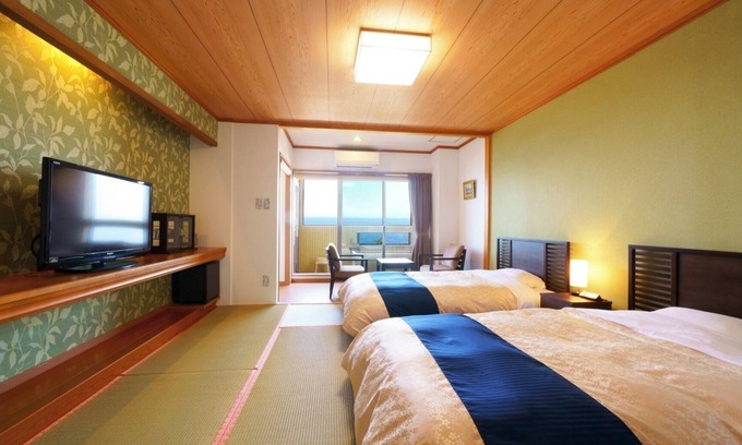 Beppu Hotel | Ocean sideJapaneseWestern room with semiopena / Beppu Ōita