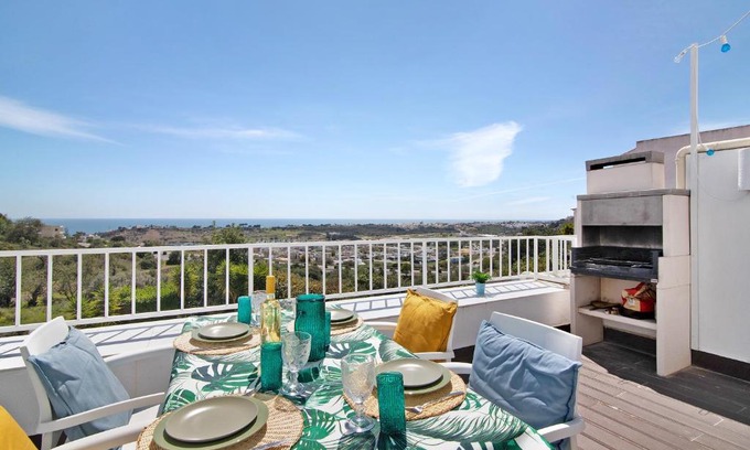 Patio Apartamento | Ocean View Apartment Hakuna Matata