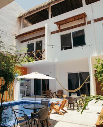 Bacocho Apartamento | Ocean View House with 3 levels Terrace and Pool 5 min to Beach Bacocho Coral and Carrizalillo