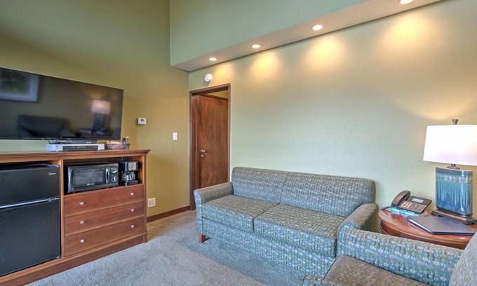 Otter Rock Apartamento | Ocean-View Mini Suite with Queen Bed