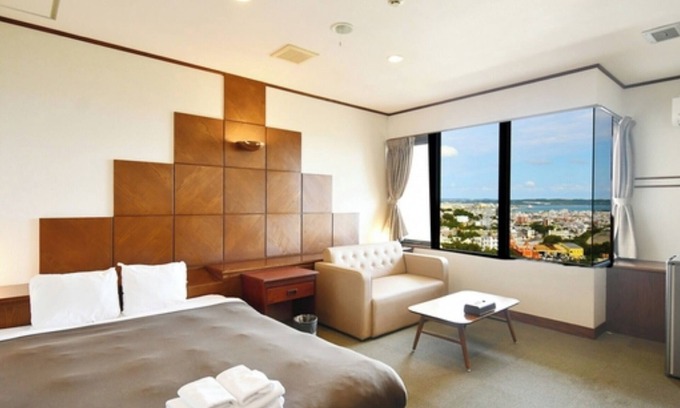 Hiyagon Hotel | Ocean view Nonsmoking double room Standard pla / Okinawa Okinawa