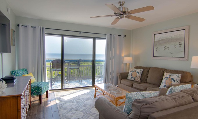 Oceanmarsh Subdivision Condominio | Villa con vista al mar junto al mar ~ Amplias vistas al mar ~ WIFI