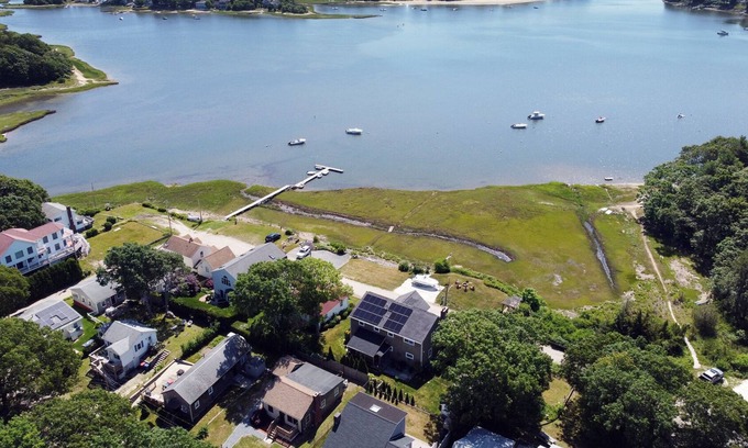 Wareham Casa | Ocean views from front porch and rear patio, walking distance to Agawam Beach.