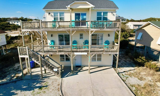 Emerald Isle Casa | Casi casa frente al mar con piscina privada