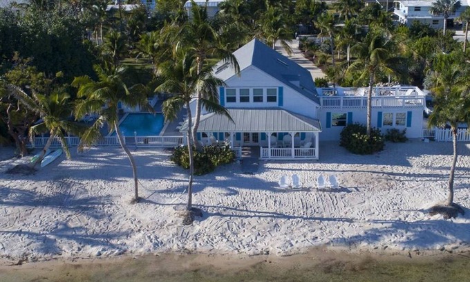 Islamorada Casa | Verano 2020 ¡Casi reservado! El | Islamorada Oceanfront Estate | Piscina, playa y muelle